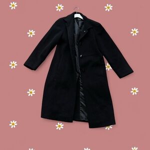 Ellen Tracy Black Trench Coat